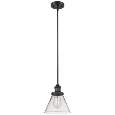Innovations Lighting Large Cone Mini Pendant Matte Black