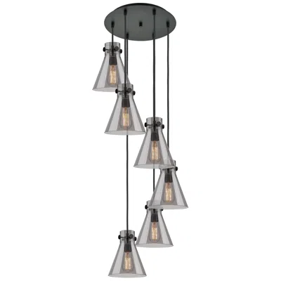 Innovations Lighting Malone 37.75"w 3 Light Brushed Satin Nickel Linear Pendant W/ Clear Sh