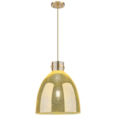 Innovations Lighting Newton Bell - 1 Light - 14 Inch - Champagne Bronze - Pendant In Gold