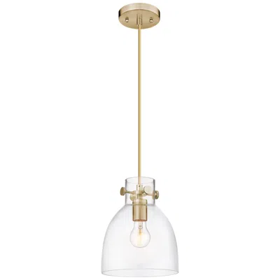 Innovations Lighting Newton Bell - 1 Light - 8 Inch - Champagne Bronze - Pendant In Gold