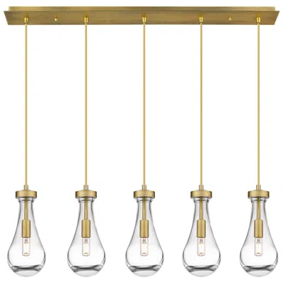 Innovations Lighting Newton Bell 22.13" Wide 9 Light Matte Black Multi Pendant With Clear S