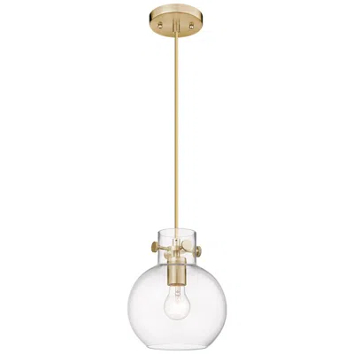 Innovations Lighting Newton Sphere - 1 Light - 8 Inch - Champagne Bronze - Pendant In Gold