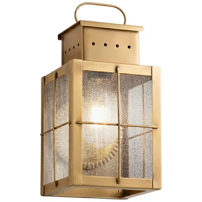 Innovations Lighting Norfield - 1 Light - 10 Inch - Antique Brass - Solid Brass - Sconce In Gold