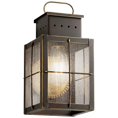 Innovations Lighting Norfield - 1 Light - 10 Inch - Bronze - Solid Brass - Sconce In Brown