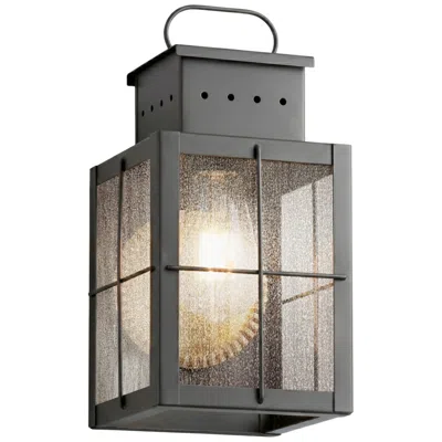 Innovations Lighting Norfield - 1 Light - 10 Inch - Gunmetal - Solid Brass - Sconce In Gray
