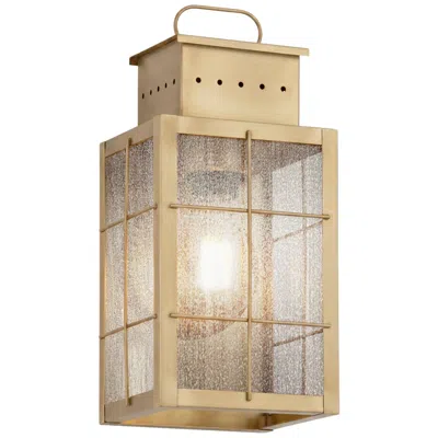 Innovations Lighting Norfield - 1 Light - 13 Inch - Antique Brass - Solid Brass - Sconce In Neutral