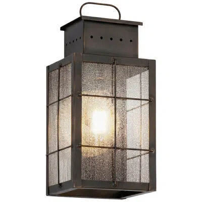 Innovations Lighting Norfield - 1 Light - 13 Inch - Dark Brass - Solid Brass - Sconce In Black