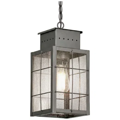 Innovations Lighting Norfield - 1 Light - 13 Inch - Gunmetal - Solid Brass - Pendant In Gray