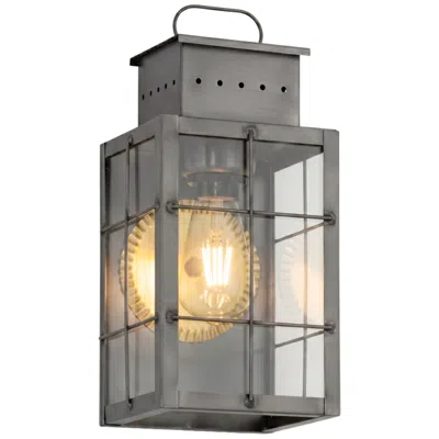 Innovations Lighting Norfield - 1 Light - 13 Inch - Gunmetal - Solid Brass - Sconce In Gray