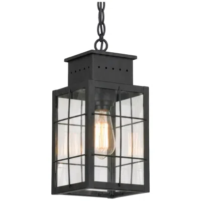 Innovations Lighting Norfield - 1 Light - 13 Inch - Matte Black - Solid Brass - Pendant