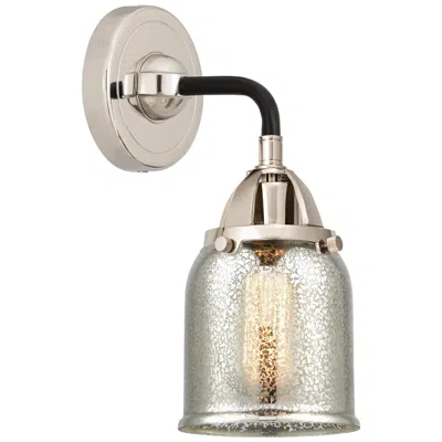Innovations Lighting Nouveau 2 Bell 5" Led Sconce - Black Nickel Finish - Mercury Shade
