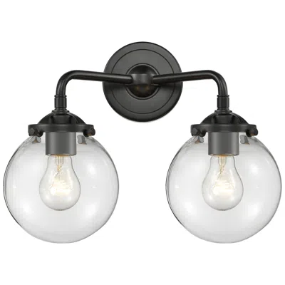 Innovations Lighting Nouveau Beacon 6" 2 Light 14" Led Bath Light - Oil Rubbed Bronze