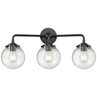 Innovations Lighting Nouveau Beacon 6" 3 Light 24" Led Bath Light - Oil Rubbed Bronze
