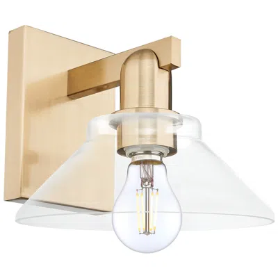 Innovations Lighting Orwell - 1 Light - 8 Inch - Champagne Bronze - Clear Shade - Sconce In Brown