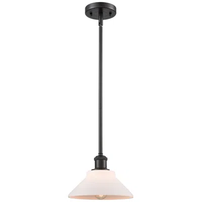 Innovations Lighting Orwell 8" Led Mini Pendant - Oil Rubbed Bronze - Matte White Shade