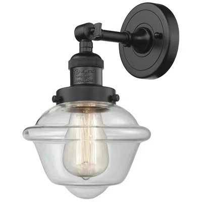 Innovations Lighting Oxford 8" Oil Rubbed Bronze Sconce W/ Clear Shade