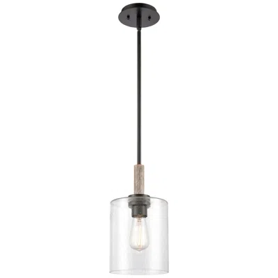 Innovations Lighting Paladin 7" Led Mini Pendant - Matte Black - Seedy Shade