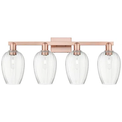 Innovations Lighting Preston 36" 4-light Antique Copper Bath Light
