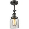 Innovations Lighting Small Bell 5" Oil-rubbed Bronze Adjustable Light