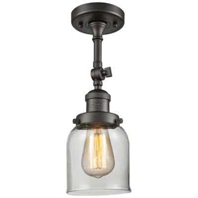 Innovations Lighting Small Bell 5" Oil-rubbed Bronze Adjustable Light