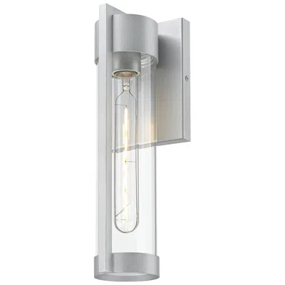Innovations Lighting Stratford 13" Silver Coastal Outdoor Sconce With Clear Glass