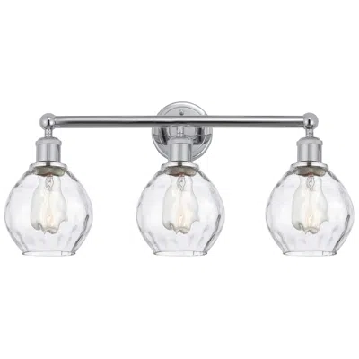 Innovations Lighting Waverly 24" Wide 3 Light Polished Chrome Bath Vanity Light With Clear