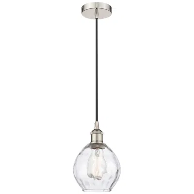 Innovations Lighting Waverly 6" Polished Nickel Mini Pendant