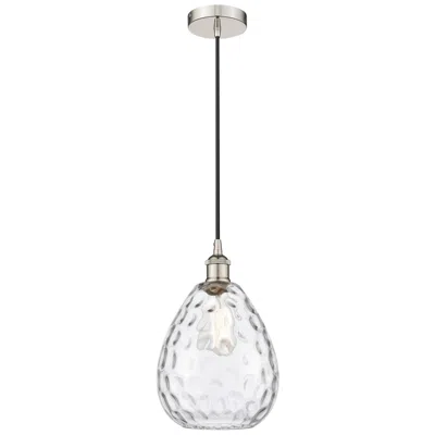 Innovations Lighting Waverly 8" Polished Nickel Mini Pendant