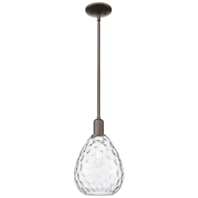 Innovations Lighting Waverly 8" Wide Oil Rubbed Bronze Mini Pendant W/ Clear Shade