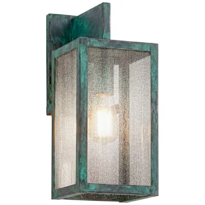 Innovations Lighting Westbrook - 1 Light - 13 Inch - Verde Green - Solid Brass Sconce