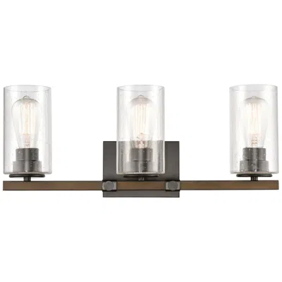 Innovations Lighting Westlake 23" 3-light Matte Black Bath Light
