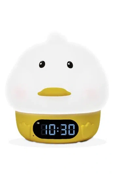 Innovibe Duck Squishy Clock Night Light In Multi