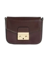 Innue' Woman Cross-body Bag Chocolate Brown Size - Bovine Leather