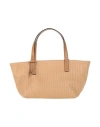 Innue' Woman Handbag Sand Size - Bovine Leather In Beige