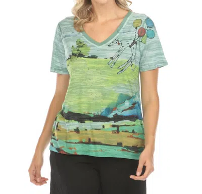 Inoah Balloon Dog Top In Green