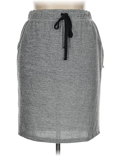Pre-owned Inoah Casual Skirt In Gray