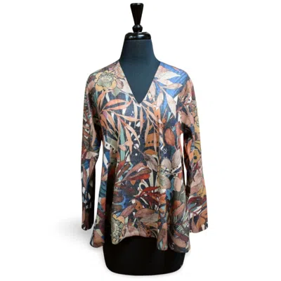 Inoah Women's Colette A-line Top In Multi