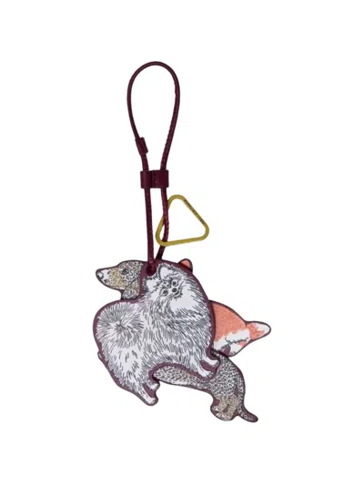 Inoui Editions Animal Keychain In Neutral
