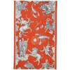 Inoui Editions Foute Astrologie Print Towel In Orange
