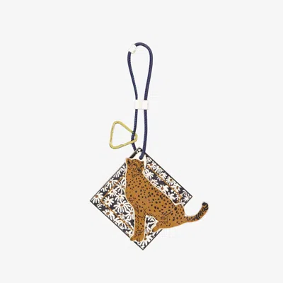 Inoui Editions Porte Clef Pampa Keychain In Black