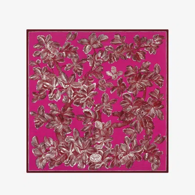 Inoui Editions Scarf 100 - Wool In Arboris Fuchsia