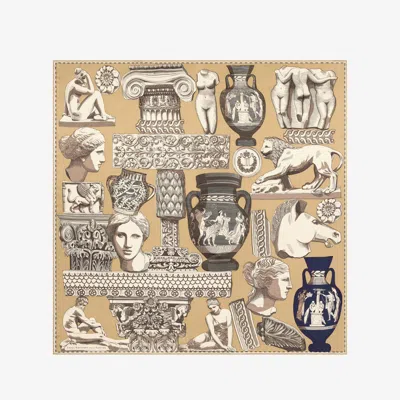 Inoui Editions Scarf 130 - Silk Modal In Archives Beige