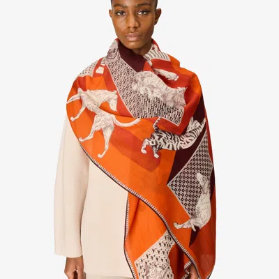 Inoui Editions Scarf 70 - Wool In Les Cheris Red