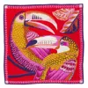 Inoui Editions Square 65 Toucan Scarf In Red