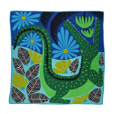 INOUI EDITIONS SQUARE MANGROVE SCARF
