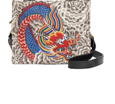 Inoui Editions Women's Mini Caprice Bag In Dragon In Multi