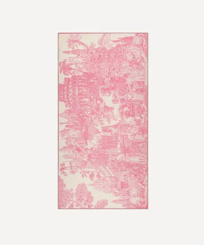 Inoui Editions Women's Piranesi Wool And Silk Scarf In Pink