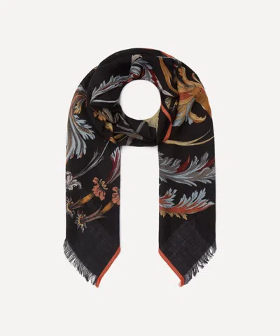 Inoui Editions Women's Rococo Print Wool Scarf In Multi