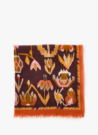Inouitoosh Écharpe À Imprimé En Laine In Multi