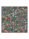 Inouitoosh Floral Print Scarf In Green